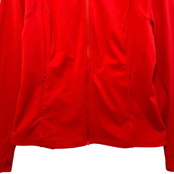 Sweaty Betty Power Workout Zip Through Jacket NWT Women's Sz XXL Cardinal Red - Picture 6 of 7